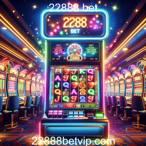 A Magia das Slot Machines no 22888 Bet